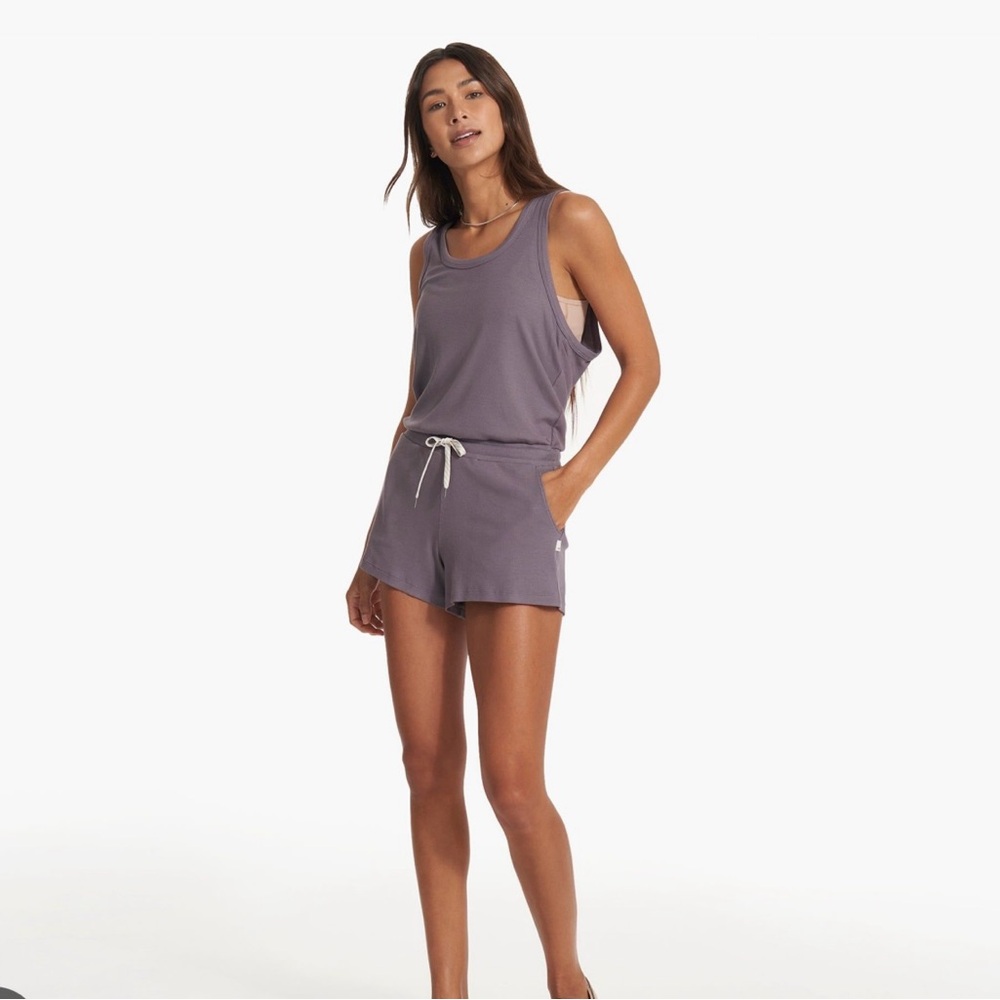Vuori Torrey Ribbed Romper Size M